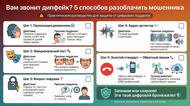 Эффективные способы распознать имитацию