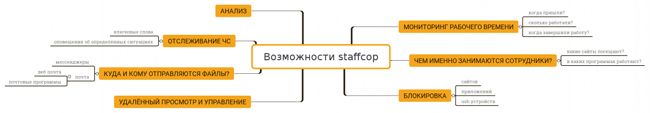 Возможности программного комплекса StaffCop Enterprise