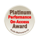 Platinum Performance Award On-Access Scanning