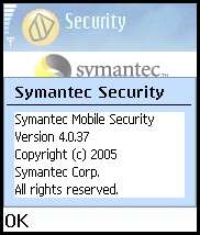 Symantec Mobile Security 4.0 for Symbian