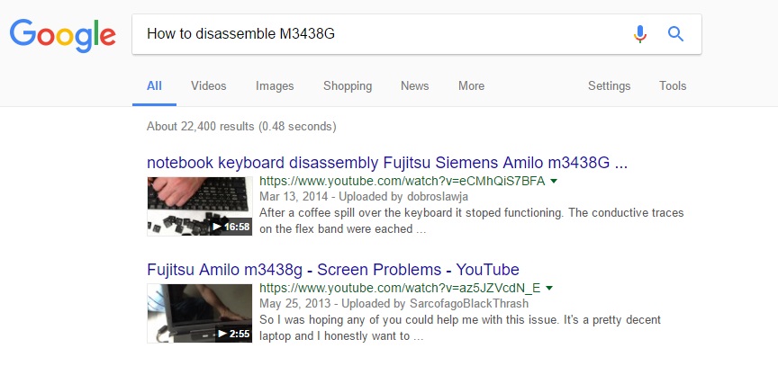 Результаты поискового запроса how to disassemble M3438G