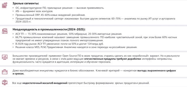 Ситуация с импортозамещением в российском ИТ