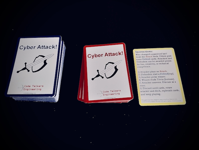 Игровые карточки Cyber Attack!