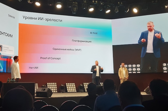 Уровни ИИ-зрелости по Selectel Уровни ИИ-зрелости по Selectel