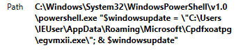 Информация о записи в реестре Windows, которая приводит к запуску файла «egvmxii.exe» при перезагрузке компьютера