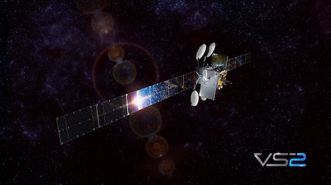 Спутник Viasat, подвергшийся кибератаке в 2022 году, которую приписали российским хакерам (Wikipedia)