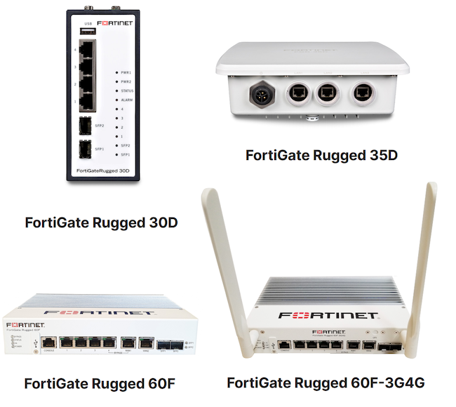 Внешний вид межсетевых экранов нового поколения Fortinet FortiGate Rugged