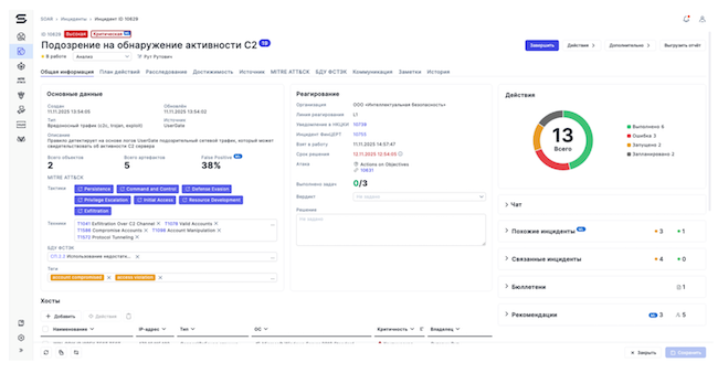 Представления объектов в Security Vision SOAR Представления объектов в Security Vision SOAR