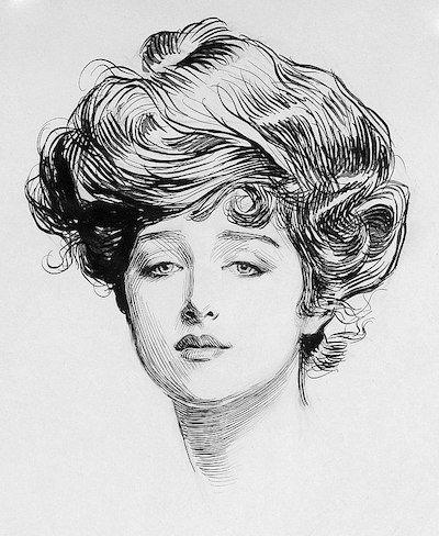 «Девушка Гибсона» — идеал красоты в США в конце XIX — начале XX вв.