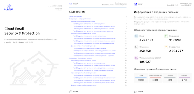 Пример отчёта BI.ZONE CESP