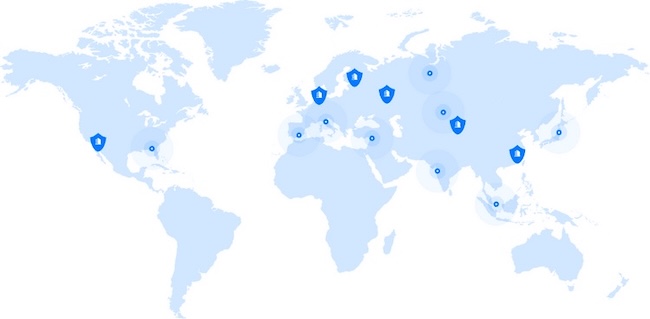 Геораспределённая сеть DDoS-Guard