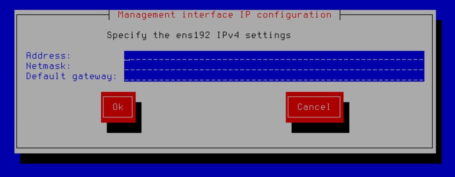 Настройка IP-адреса для управления сервером Kaspersky Sandbox