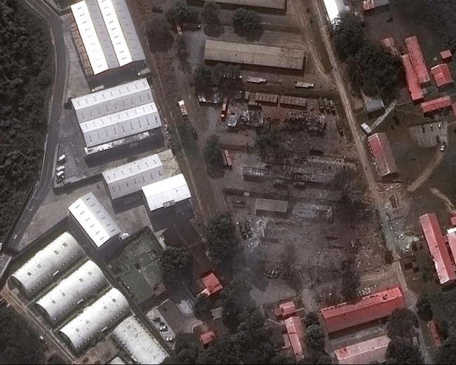 Фуэрте-Тиуна после завершения операции по захвату Н.Мадуро (AP)