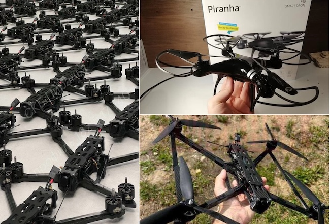 Российский FPV-дрон «Пиранья»