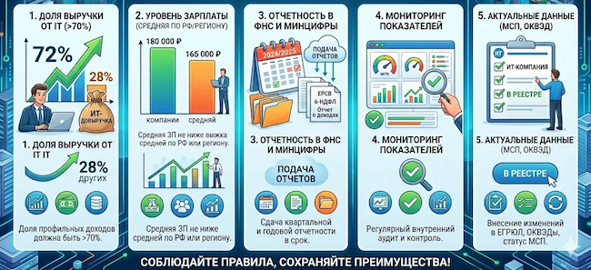 Возможные основания для потери аккредитации Минцифры Возможные основания для потери аккредитации Минцифры