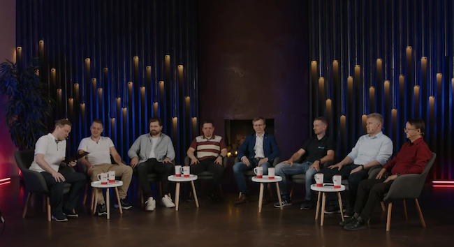 Участники дискуссии в студии Anti-Malware.ru