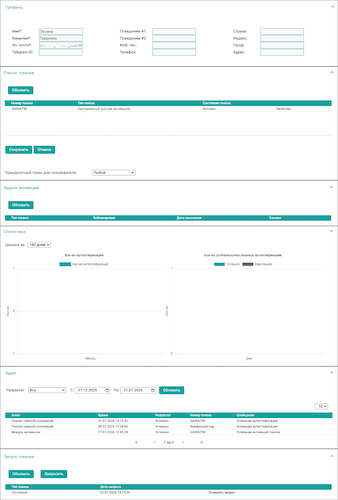 Возможности Портала самообслуживания