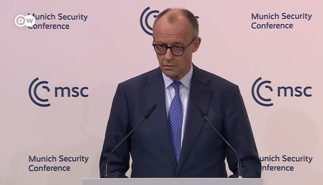 Выступление канцлера ФРГ Фридриха Мерца на Мюнхенской конференции по безопасности 2026