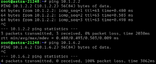 Предоставление доступа после создания всех правил