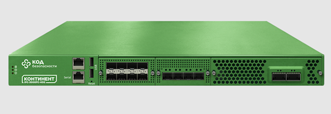 АПКШ «Континент» 3.9, модель IPC-3000FC-40G