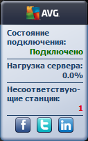 Гаджет AVG Remote Administration