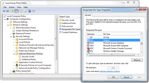 Software Restriction Policies (SRP) - эффективная защита от вирусов на Microsoft Windows 