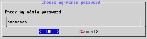 Задание паролей администраторов в процессе установки КриптоПро NGate