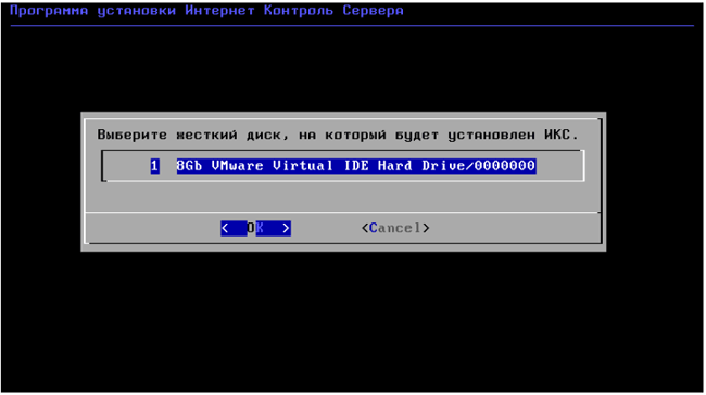 В процессе установки необходимо указать жесткий диск, и система самостоятельно отформатирует и разметит его