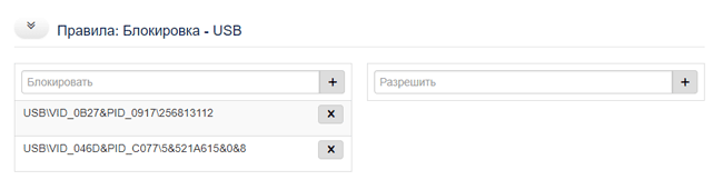 Блокировка USB в StaffCop Enterprise