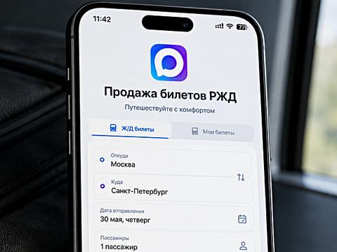 РЖД готовят продажу билетов через мессенджер МАКС