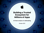 Apple пытается объяснить минусы sideloading на примере Android