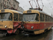 Причиной столкновения трамваев в Москве стал сбой в системе управления