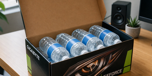 Вместо RTX 5070 Ti за 90 тыс. покупателю Wildberries досталась бутылка воды