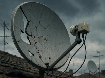 После аварии на спутнике доступ к ТВ восстановили не везде