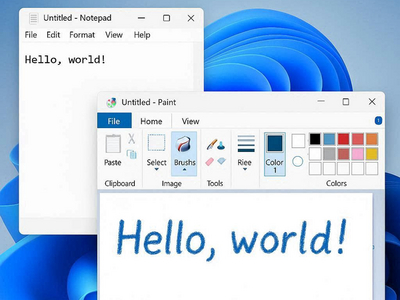 Markdown, ИИ и раскраски: Microsoft прокачала Блокнот и Paint