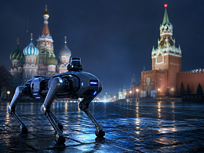 В Москве робособак научат ловить нарушителей и делать им замечания