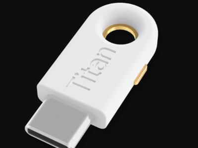 Google выпустил аппаратный токен USB-C Titan Security Key
