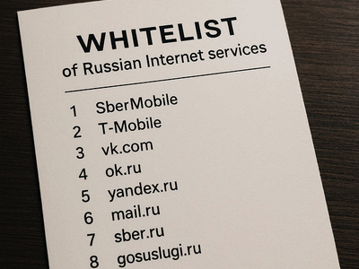 В России расширили перечень сайтов, работающих при отключении интернета