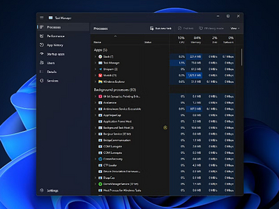 Microsoft исправила баг Windows 11, из-за которого зависал Диспетчер задач
