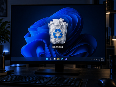 Корзина Windows имеет лимит, старые файлы могут исчезнуть сами