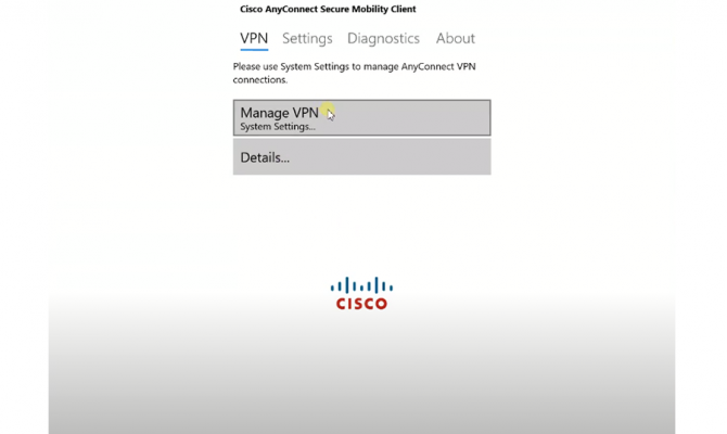 Cisco AnyConnect. VPN для windows. 