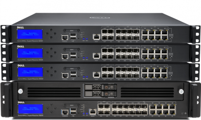 Dell SonicWall SuperMassive. Внешний вид.