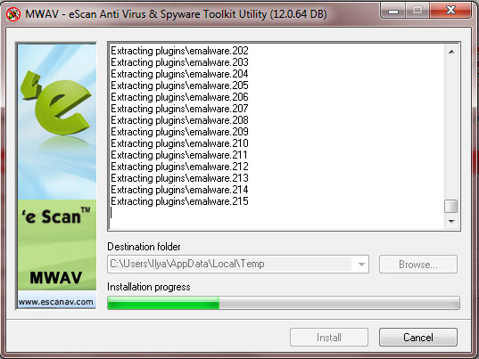 eScan Antivirus Toolkit Utility