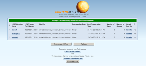 Обзор ContentKeeper Web. Часть 2. Расширенные возможности