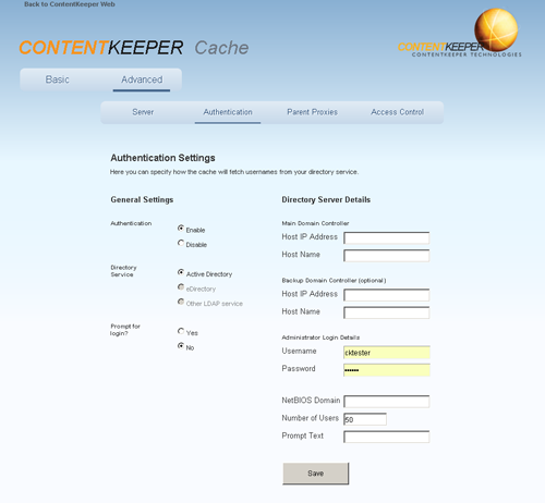 Обзор ContentKeeper Web. Часть 2. Расширенные возможности