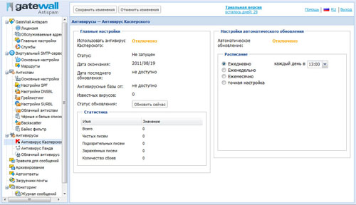 Обзор GateWall Antispam