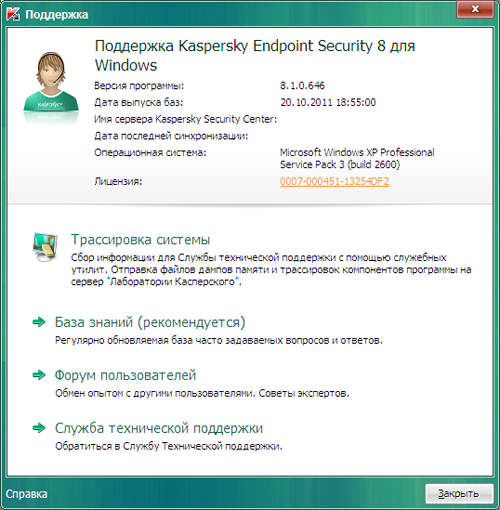 Обзор Kaspersky Endpoint Security 8 для Windows