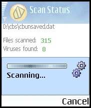 Symantec Mobile Security 4.0 for Symbian - антивирусный сканер