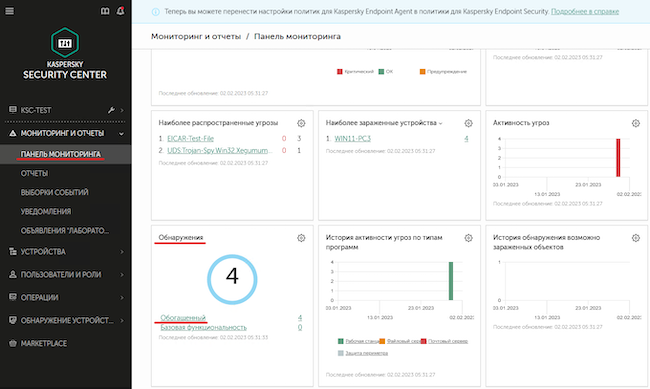 Панель мониторинга Панель мониторинга