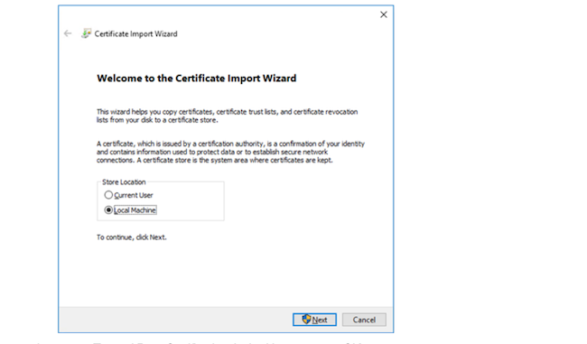 Установка сертификата FortiIsolator. Шаг 2 Установка сертификата FortiIsolator. Шаг 2